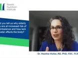 A short interview with Dr. Heather Keller, RD. PhD, FDC FCAHS. Schlegel Research Chair in Nutrition & Aging. Schlegel-UW Research Institute for Aging, and University of Waterloo, Canada. (videos)