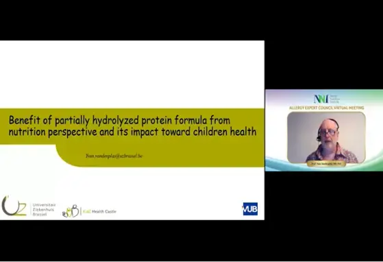Benefit of partially hydrolyzed protein formula from nutrition perspective and its impact towards children health (videos)