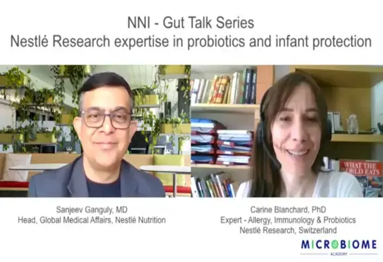 Gut Talk Series: Nestlé Research expertise in probiotics and infant protection