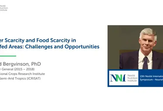 Water Scarcity and Food Security in Rain Fed Areas: Challenges and Opportunities – David Bergvinson (videos)