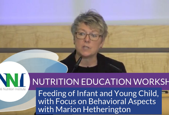 Feeding of Infant and Young Child, with Focus on Behavioral Aspects (videos)