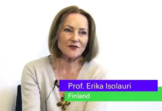 Interview with Erika Isolauri: Early Life Nutrition and Microbiome Development (videos)