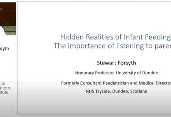 Hidden Realities in Infant Feeding: The Importance of Listening to Parents - Understanding Parenting Today 2021 (videos)