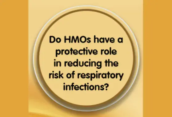 Do HMOs have a protective role in reducing the risk of respitory infections? (infographics)