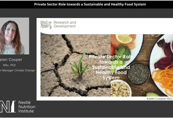 Private Sector Role towards a Sustainable and Healthy Food System - Karen Cooper (videos)