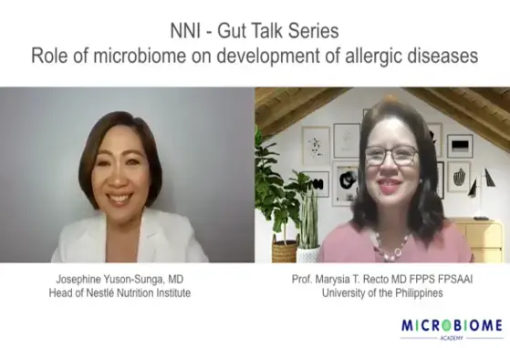 Gut Talk Series: Role of microbiome on development of allergic diseases