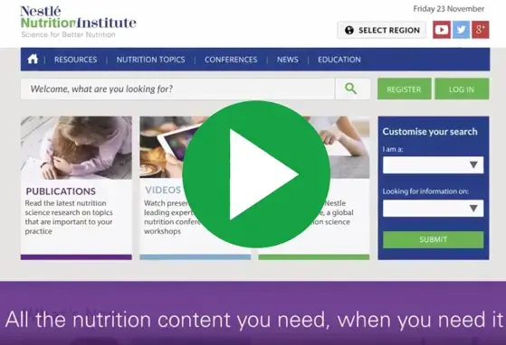 Welcome to the New Nestle Nutrition Institute Website (videos)