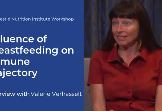 Interview with Valerie Verhasselt : Influence of Breastfeeding on Immune Trajectory (videos)