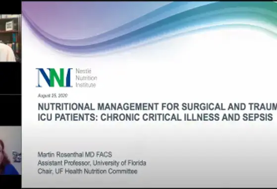 Nutritional Management for Surgical and Trauma ICU Patients: Chronic Critical Illness and Sepsis (videos)