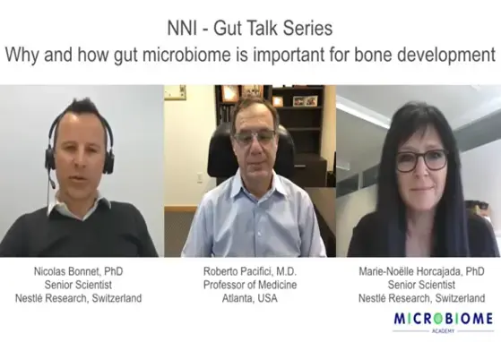 Gut Talk Series: Why and how gut microbiome is important for bone development