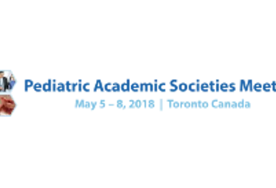 Pediatric Academic Societies (PAS) Annual Meeting 2018 (events)